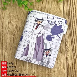 กระเป๋าสตางค์ลายการ์ตูนอนิเมะ kaitou pu leather