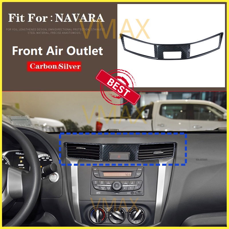 Nissan Navara NP300 2016-2022 Front Air Outlet Cover อุปกรณ์ตกแต่งภายในสําหรับ Nissan Navara NP300 2