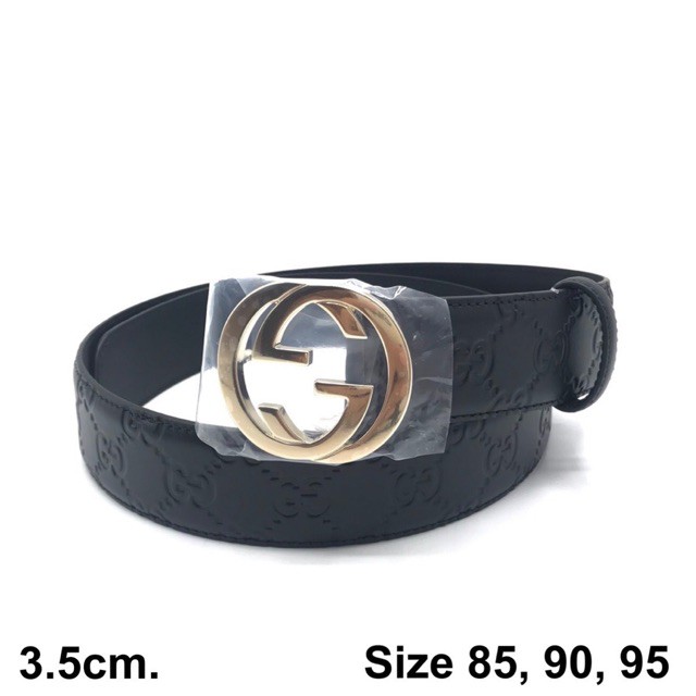 Gucci belt 3.5 cm พร้อมส่ง ของแท้100%