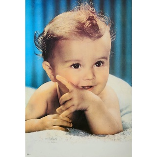 โปสเตอร์ รูปถ่าย เด็ก ทารก น่ารัก Child Baby Kid POSTER 20"x30" นิ้ว Kiddy Infant Toddler Childhood Babe Vintage