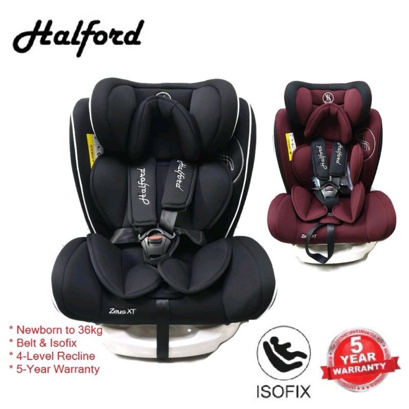 💖Halford Zues XT Isofix คาร์ซีท💖