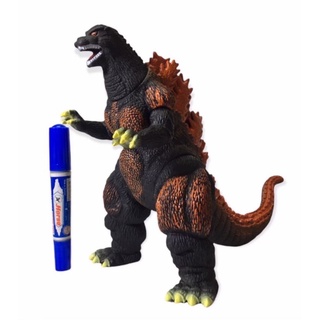 โมเดลซอฟไวนิล Godzilla สัตว์ประหลาด ก็อตซิลล่า ลายส้ม ขนาด15cm.