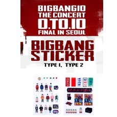 พร้อมส่ง [0TO10] BIGBANG STICKER ของแท้ 100%