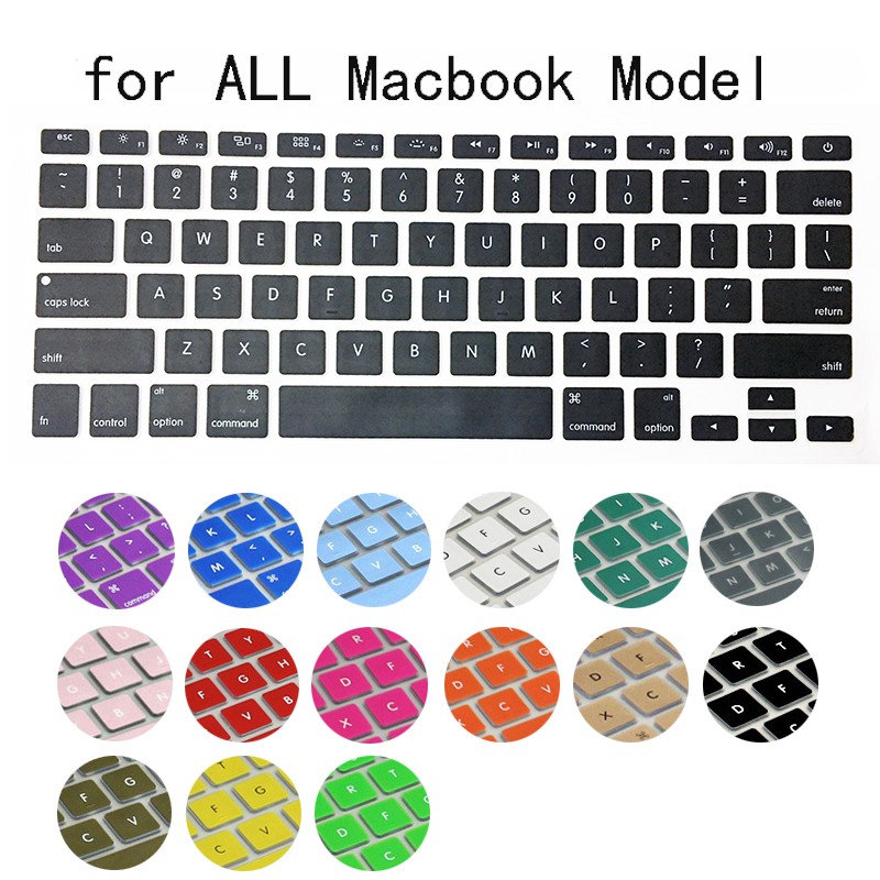 สําหรับ MacBook Cover Protector คีย์บอร์ดสําหรับ MacBook Air 15 PRO 14 M1 M2