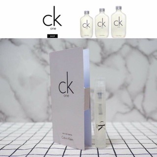 น้ำหอม ซีเค วัน  CK ONE ขนาด5ml 2ml