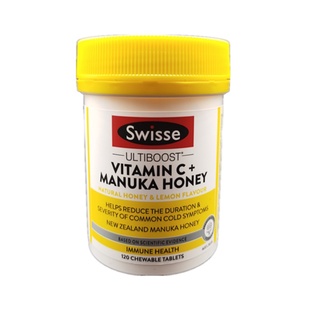 Swisse VITAMIN C+ MANUKA HONEY 120tab