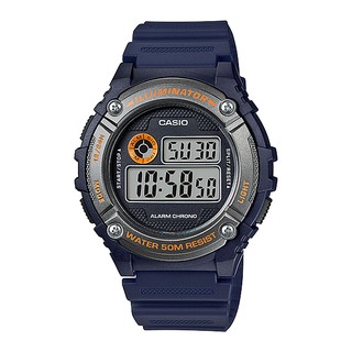 นาฬิกา Casio STANDARD DIGITAL รุ่น W-216H-2BV ของแท้ รับประกัน 1 ปี