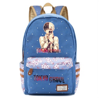 Anime Tokyo Ghoul Teenger Zip Packsack Casual Backpack Unisex Student Cartoon Schoolbag High Quality Knapsack Travel Lap