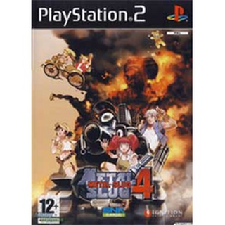 แผ่นเกมส์PS2 Metal Slug 4 PS2 เกมเพล2 เกมps2