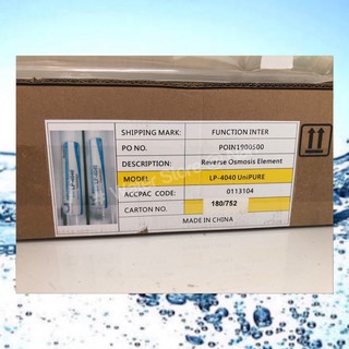 ไส้กรองน้ำอุตสาหกรรม Membrane UNIPURE รุ่น LP-4040 Reverse Osmosis Element #ไส้กรอง4040 #WaterStoreNAN