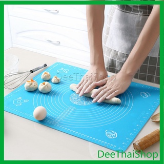 Dee Thai แผ่นรองนวดแป้ง แผ่นซิลิโคนรองนวดแป้ง  อุปกรณ์เบเกอรี่  มี 3 ขนาด แผ่นซิลิโคน chopping board