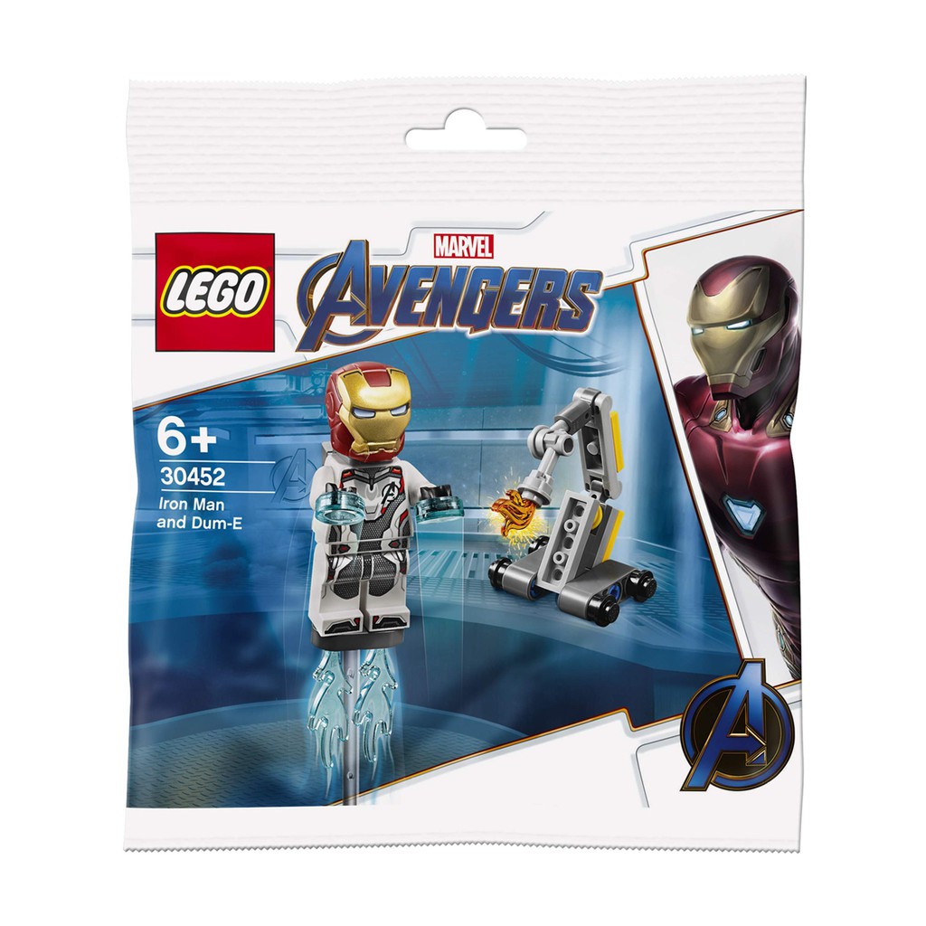 30452 : LEGO Marvel Avengers Iron Man and Dum-E Polybag (ซองยับเล็กน้อย)
