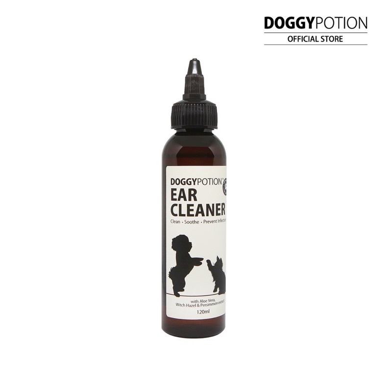 น้ำยาเช็ดหู Doggy Potion Ear Cleaner ขนาด 120 ml