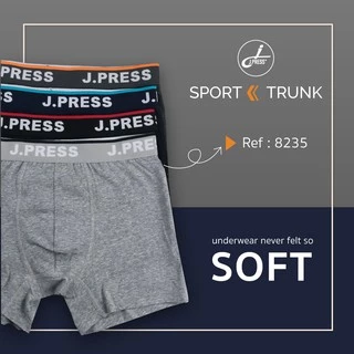 J.Press Sport Trunk กกน. ขาสั้น ทรงทรั้งค์ เจเพรส รุ่น 8235 บรรจุ 1 ตัว/แพ็ค (มี 3 สีให้เลือก)