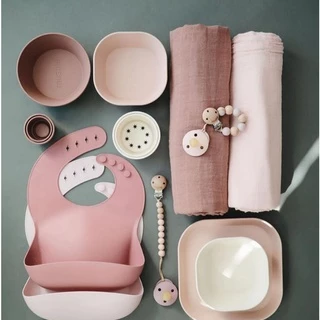 ผ้าห่อตัวเด็กออแกนิคสีearth tone ขนาด 120*120CM แบมบู70%คอตตอน30%