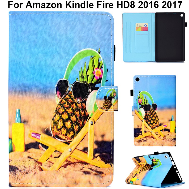 Fire HD8 เคสน่ารัก Fire HD 8 2016 2017 2018 ปกอ่อน