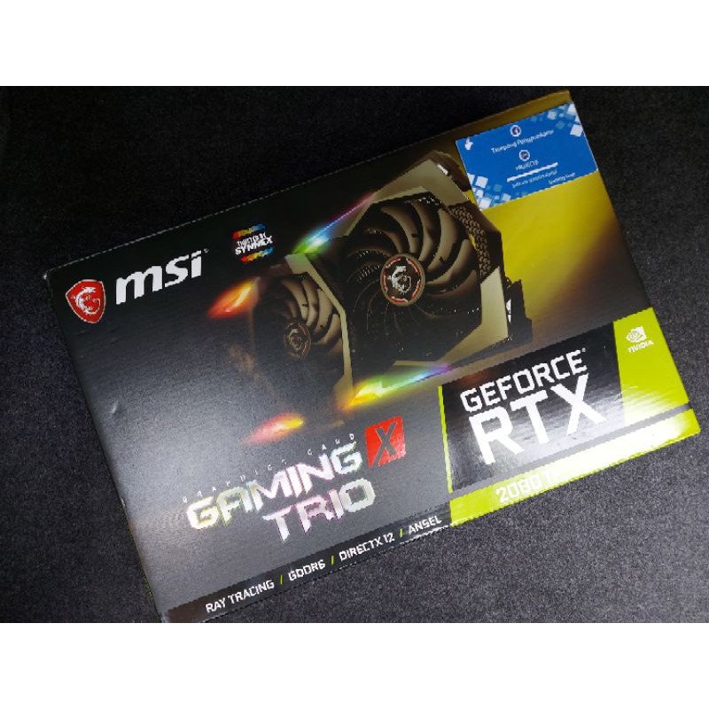 การ์ดจอ MSI RTX 2080TI GAMING X TRIO 11G #มือสอง