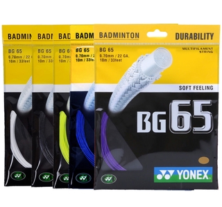 [พร้อมส่ง] Yonex สายไม้แบดมินตัน yy bg65 BG-65 คุณภาพสูง