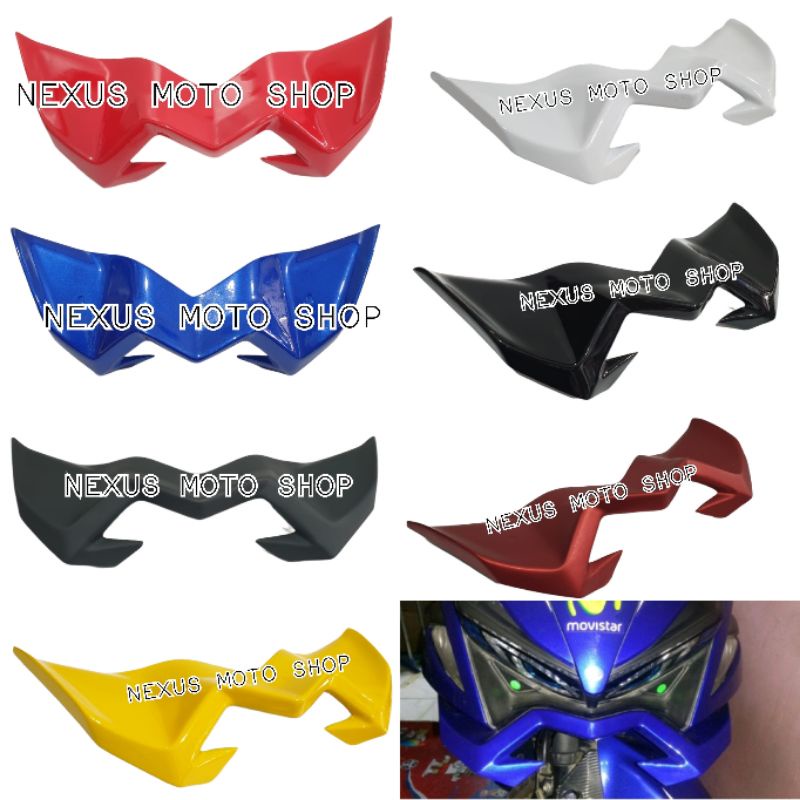 Winglet รุ่น nemo Aerox155 winglet aerox winglet ปีกหน้า nvx