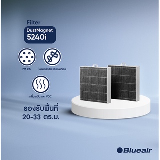 Blueair ไส้กรองอากาศ รุ่น DustMagnet ซีรี่ย์ 5200 ใช้สำหรับรุ่น 5240i, 5210i