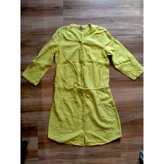 เดรส old navy size s สีเหลืองมะนาว🍋