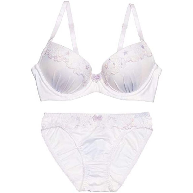 ชุดชั้นในบราญี่ปุ่น​ไซส์​F70​ F32 ลายเมอร์เมดนางเงือก​ Japanese​ Lolita​ bra