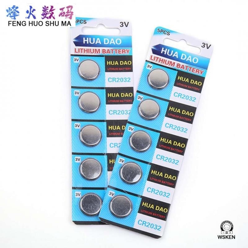 Bluetooth since shaft CR2032 battery remote control button 3 v lithium