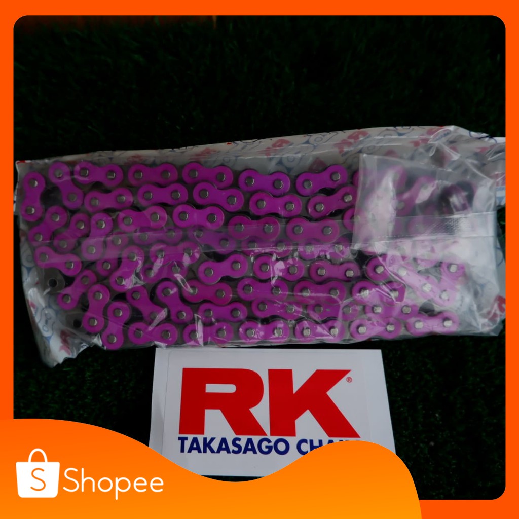โซ่ RK chain 420 โซ่ อุปกรณ์แต่งรถ อะไหล่แต่งรถ อะไหล่มอเตอร์ไซค์ เวฟ110i wave110i เวฟ125i ของแต่งเว