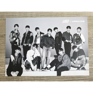 โปสเตอร์ โบรไมด์ Super Cone x WANNA ONE Poster Bromide คังแดเนียล จีฮุน องซองอู มินฮยอน ควานลิน แพจินยอง อูจิน แดฮวี