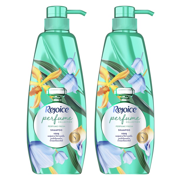 Rejoice รีจอยช์ พาร์ฟูม เฟรชแชมพู 450มล x 2 p&g