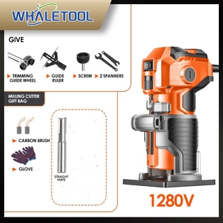 MPT ไม้ไฟฟ้า Trimmer ช่างไม้ไม้กัด 1280W 35000r / นาทีไฟฟ้ามือ Trimmer ไม้เคลือบ Router ขอบ