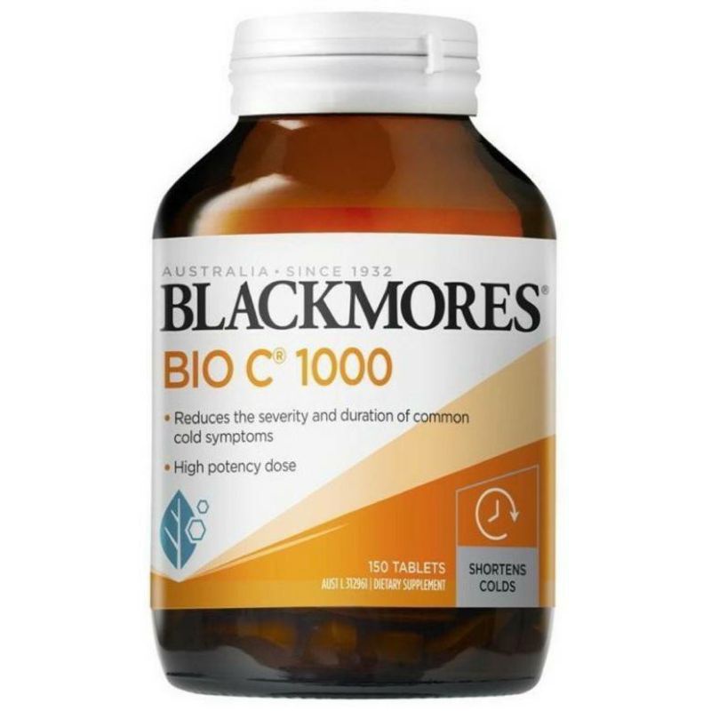 blackmores bio c 1000 mg 150เม็ด  Exp 7/2024