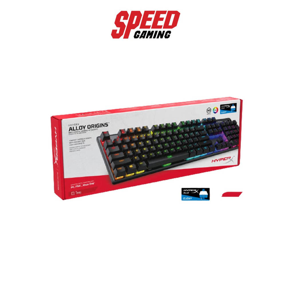 ∋HYPERX GAMING KEYBOARD ALLOY ORIGINS CORE BLUE SW KEY TH 2Y By Speed ...