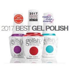 GELISH Gel colors สีเจล เจลลิส แบรนด์แรกของโลก ร้านทำเล็บชั้นนำนิยมใช้ทั่วโลก ทาเล็บต่อเนื่อง