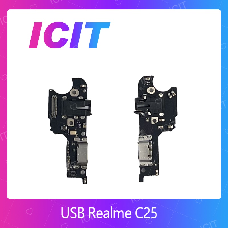 Realme C25  อะไหล่สายแพรตูดชาร์จ แพรก้นชาร์จ Charging Connector Port Flex Cable（ได้1ชิ้นค่ะ) ICIT 2020