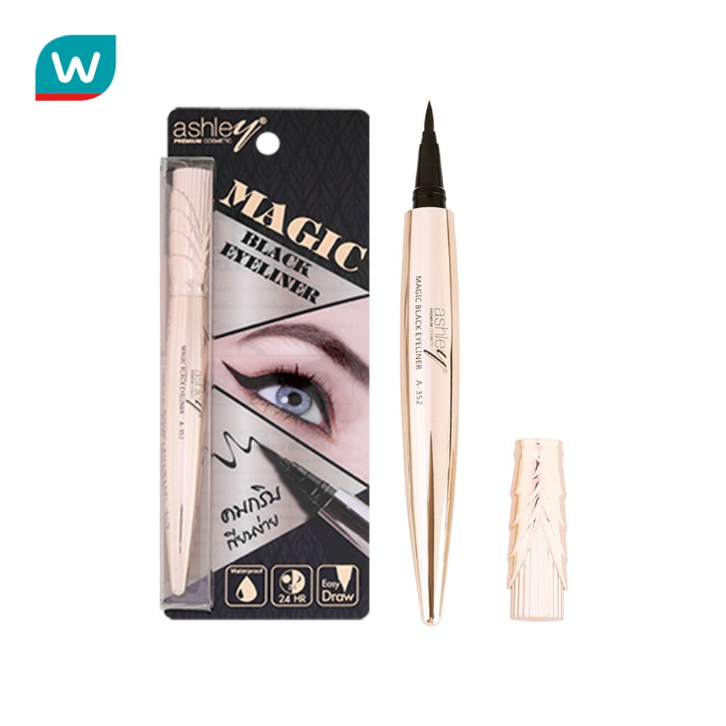 Ashley แอชลี่ย์ เมจิก แบล็ค อายไลเนอร์ 0.7g #A352