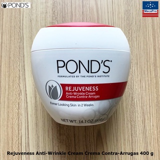 Ponds® Rejuveness Anti-Wrinkle Cream Crema Contra-Arrugas 400 g พอนด์ ครีมลดเลือนริ้วรอย คืนความอ่อนเยาว์ ผิวเนียน