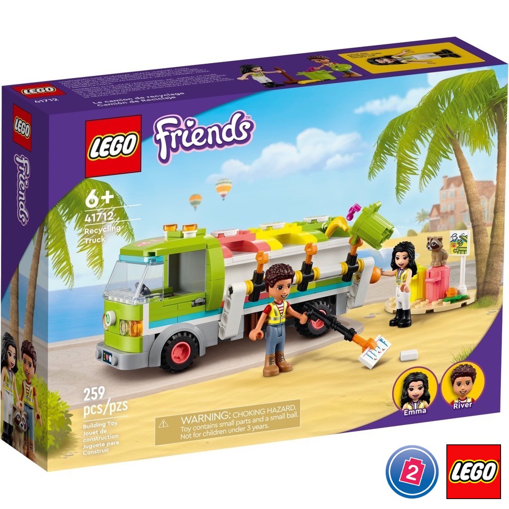 เลโก้ LEGO Friends 41712 Recycling Truck