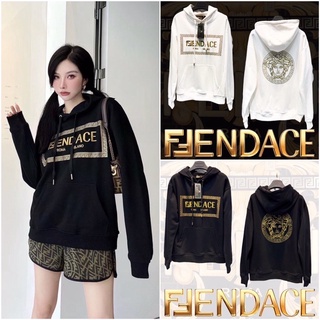 (ส่งฟรี) เสื้อสเวตเชิ๊ต Fendace Jersey Logo Sweatshirt