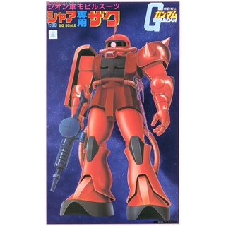 🔥พร้อมส่ง🔥 First Gundam 1/60 MS-06S Char`s Zaku II Gundam [BANDAI]