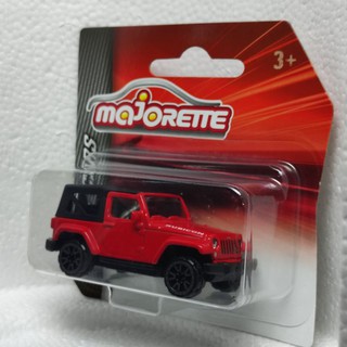 MAJORETTE Jeep Wrangler Rubicorn สีแดง