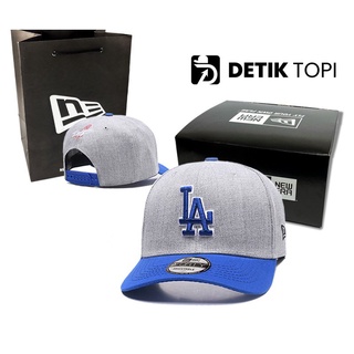 8.8 MEGA หมวกสแน็ปแบ็ก LA Los Angeles Dodgers สีเทา สีฟ้า สีเทา สีฟ้า XIF0