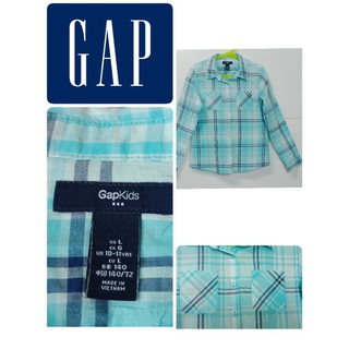 เสื้อเชิ้ตเด็กหญิงGap 10-11y.