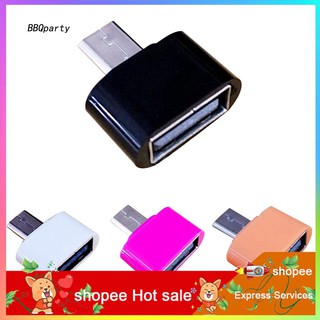 &lt;Wholesale&gt;อะแดปเตอร์เชื่อมต่อ universal Mini Micro to USB 2.0 OTG สำหรับโทรศัพท์ Android