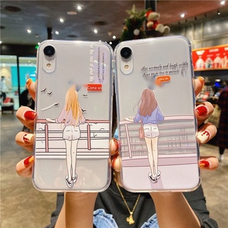 เคสซิลิโคน เคสโทรศัพท์11/12Pro 11/12pro Max X/XS XR XS XS MAX 6/6S 7/ 8/SE 7plus/8plus #869