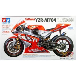 [Tamiya] 1/12 : Yamaha YZR-M1 2004 No.7/33 (TA 14100)