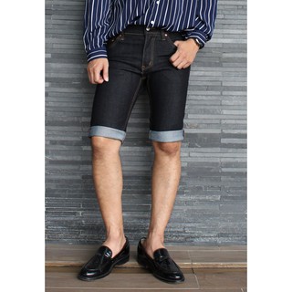 Zebra Jeans กางเกงยีนส์ชายขาสั้นผ้ายืดสีน้ำเงินเข้ม(Sizeเอว28-40)