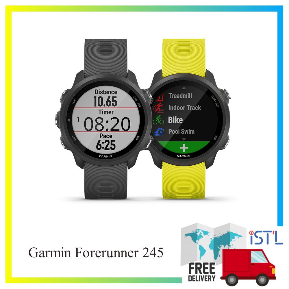 garmin forerunner 245 touch screen