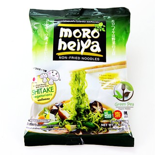 Moroheiya บะหมี่ผัก โมโรเฮยะ Organic รสเห็ดหอม  Organic Noodle 75 กรัม