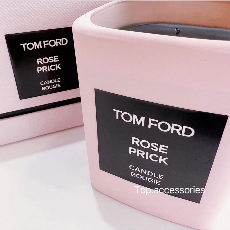 เทียนหอม Tom Ford rose prick Candle ป้ายไทยของแท้ size จริง | Shopee  Thailand